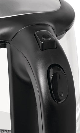 Bouilloire WK 3501 swg ( 4000896623 ) 2200 W noir 1,1 kg verre, inox LED bleu