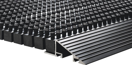 Paillasson bord d'attaque en aluminium ( 9000471286 ) noir/noir PP/alu