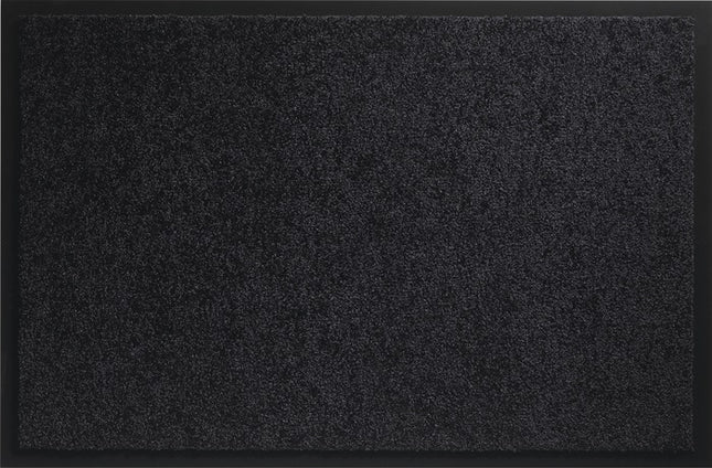 Tapis de sol lavable ( 9000471256 ) noir polyamide