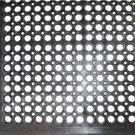 Tapis de sol anneaux ouverts ( 9000471303 ) noir caoutchouc