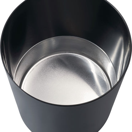 Corbeille à papier ( 9000468436 ) 13 l H300xØ245 mm difficilement inflammable noir