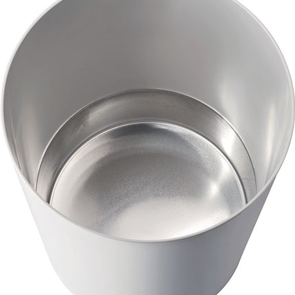 Corbeille à papier ( 9000468437 ) 13 l H300xØ245 mm difficilement inflammable gris clair