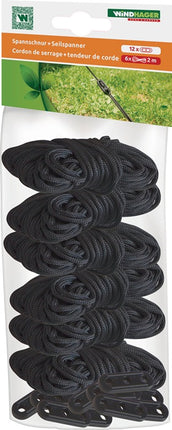 Windhager Cordon de fixation variable ( 4000818608 ) 6 cordons et 2 tendeurs