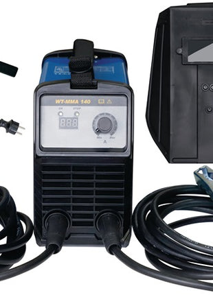 Soldadora de electrodos Welding Team WT-MMA 140 (1000152170) con accesorios