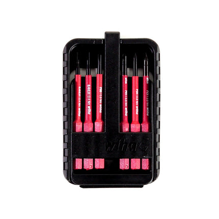 Wiha slimBit electric Bit Set 6 tlg. 2x Schlitz + 2x Phillips + 2x Pozidriv ( 43160 ) + Box - Toolbrothers