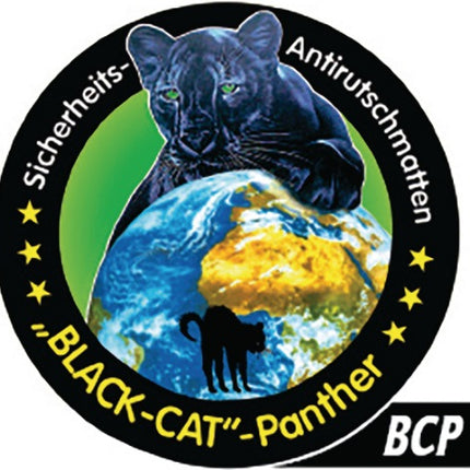 WADO Tapis antidérapant de sécurité BLACK-CAT Panther -BCP- ( 4000349181 ) L0,8 m B1,2 m D4 mm 1 tapis