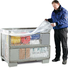 Sac à soufflets ( 9000451015 ) HD-PE naturel 25 µm