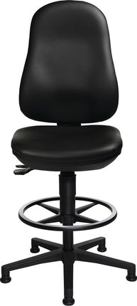 Topstar siège de travail Point 70 C ( 9000454323 ) Patins + repose-pieds 590-840 mm