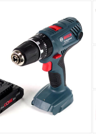 Bosch Professional GSB 18V-21 Akku Schlagbohrschrauber 18V 55Nm + 1x Akku ProCORE 4,0Ah - ohne Ladegerät - Toolbrothers