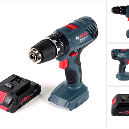 Bosch Professional GSB 18V-21 Akku Schlagbohrschrauber 18V 55Nm + 1x Akku ProCORE 4,0Ah - ohne Ladegerät - Toolbrothers