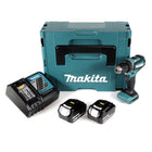 Makita DDF 485 RMJ Akku Bohrschrauber 18V 50Nm im Makpac + 2x 4,0 Ah Akku + Ladegerät - Toolbrothers