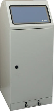 Stumpf collecteur de matières recyclables ( 9000466176 ) 70 l H1000xL400xP380mm insert galvanisé, avec pédalier