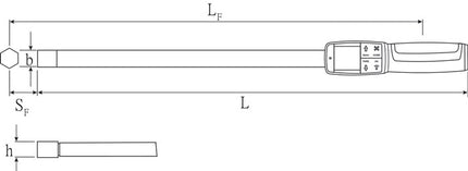 Clé dynamométrique Stahlwille 714/20 ( 8000332366 ) 20 - 200 Nm