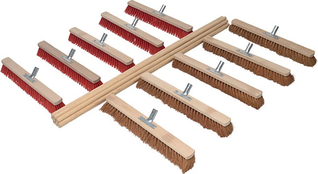 Set de balais ( 9000470001 ) chacun 5 coco/élaston longueur 600 mm