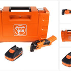 FEIN AFMM 18 QSL C 18 V Li-Ion Akku Oszillierer MultiMaster im Koffer + 1 x 2,5 Ah Akku - ohne Ladegerät - Toolbrothers