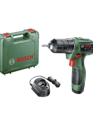 Bosch EasyDrill 1200 Akku Bohrschrauber 12 V im Transportkoffer + 1x 1,5 Ah Akku und Ladegerät + Doppel-Schraubendreherbit ( 06039A210A ) - Toolbrothers