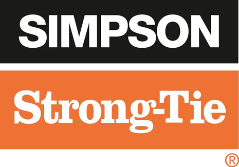 Simpson Strong TIE Pied de support PILG ( 3000257527 ) 90 x 60 x 110 mm Ø du trou 8,5 mm 500 mm