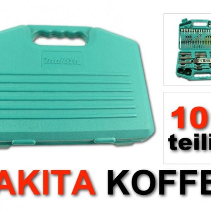 Makita BHP 453 Akku Schlagbohrschrauber 18 V + 1x Akku 3,0 Ah + Ladegerät + 101 tlg. Zubehör Set + Koffer - Toolbrothers