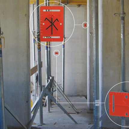 Plaquette de déchirure au mètre RS20 ( 4000818491 ) pour L80xl50mm 7 g