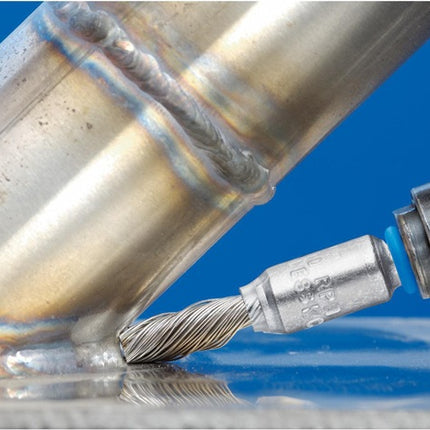 PFERD Brosse pinceau PBGS INOX ( 8000432691 ) Ø 10 mm Épaisseur de fil 0,5 mm 10000 min-¹