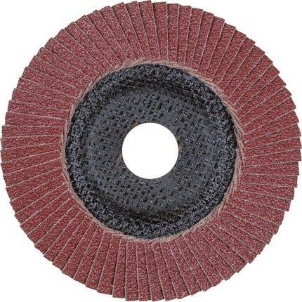 PFERD Rondelle à lamelles POLIFAN A PSF STEELOX ( 8000429632 ) Ø 125 mm Granulométrie 120 conique