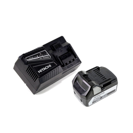 Hitachi C 18 DGL Hand Kreissäge 165 mm 18 V mit 6,0 Ah Akku, Ladegerät und 2x Kreissägeblatt - Toolbrothers