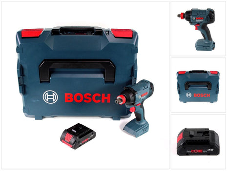 Bosch GDX 18 V-180 18 V Li-Ion Akku Drehschlagschrauber mit 180 Nm in L-Boxx + 1 x 4,0 Ah ProCore Akku - ohne Ladegerät - Toolbrothers