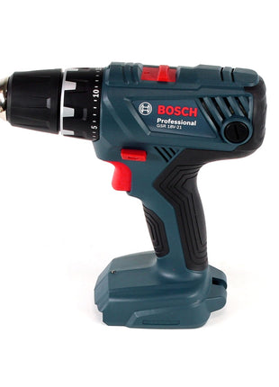 Bosch Professional GSR 18V-21 Akku Bohrschrauber Solo 18V 55Nm + L-Boxx - ohne Akku, ohne Ladegerät - Toolbrothers