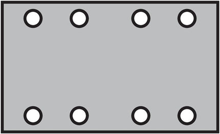 Klingspor Bande abrasive adhésive PS 33 CK ( 4000841820 ) GLS 18 Granulométrie 40 Nombre de trous 8