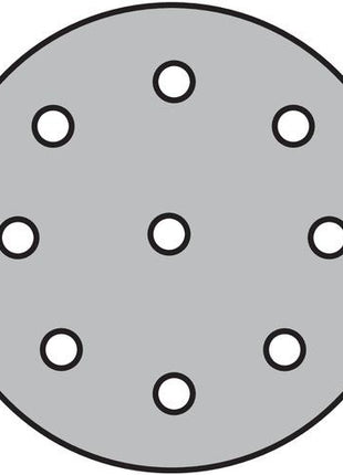 Tarcza szlifierska do kleju Klingspor PS 22 K ( 8000353189 ) GLS 27 125 mm ziarnistość 120 Liczba otworów 8 + 1