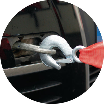 Câble de remorquage de voiture ( 4000818638 ) 4000 kg polypropylène élastique longueur 400 cm