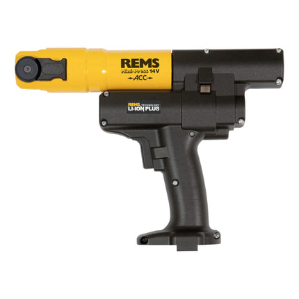 Rems Mini-Press 14 V ACC Batterie presse radiale 22 kN 40 mm ( 578012 R220 ) + 1x batterie 2,5 Ah + chargeur rapide + coffret