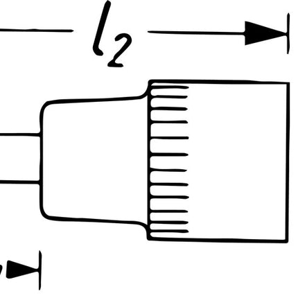 Hazet Douille 8801K ( 8000466485 ) 3/8 ″ 6 pans Longueur 43,5 mm