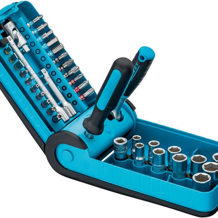 Hazet Jeu de clés à douilles 856-1HP ( 8000753595 ) 38 pièces 1/4 ″ Nombre de dents 90 6 pans