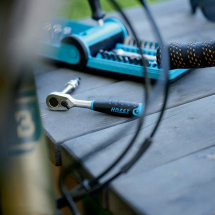 Hazet Jeu de clés à douilles 856-1HP ( 8000753595 ) 38 pièces 1/4 ″ Nombre de dents 90 6 pans