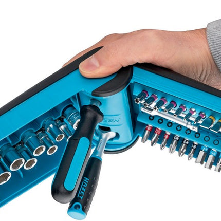 Hazet Jeu de clés à douilles 856-1HP ( 8000753595 ) 38 pièces 1/4 ″ Nombre de dents 90 6 pans