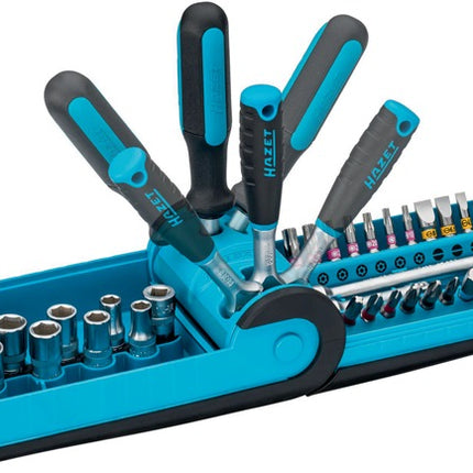 Hazet Jeu de clés à douilles 856-1HP ( 8000753595 ) 38 pièces 1/4 ″ Nombre de dents 90 6 pans