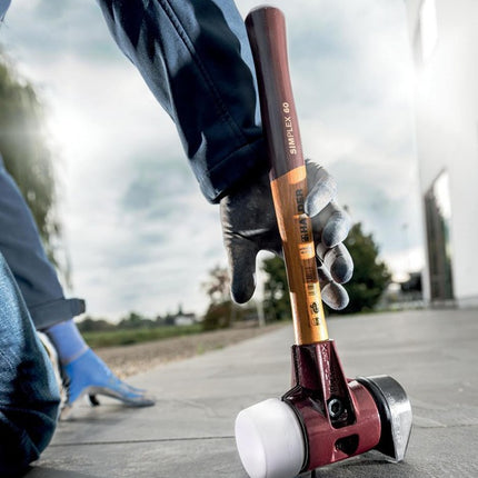 Marteau de protection Halder SIMPLEX ( 8000794782 ) longueur 405 mm Ø tête 60 mm