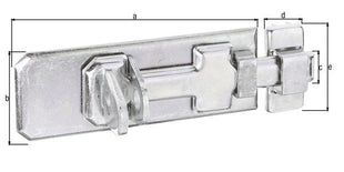 Śruba zabezpieczająca GAH Alberts ( 8002910406 ) długość 140 mm szerokość 55 mm