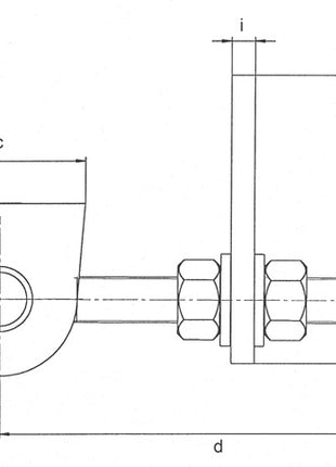 GAH Alberts Paumelle de porte réglable ( 3000255578 ) 190x33x80x150x34x65x22x10mm