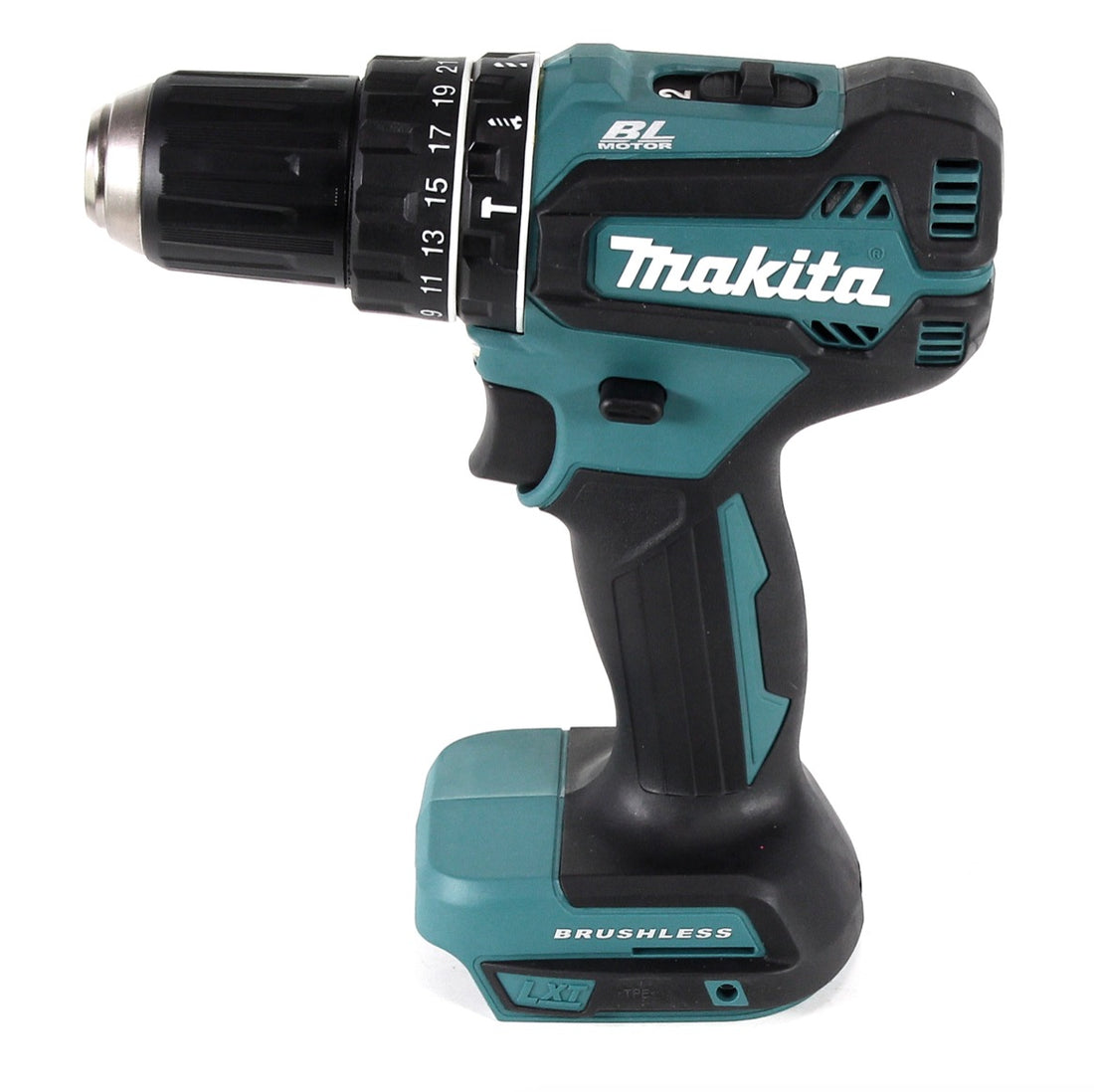 Makita DHP 485 Z Perceuse visseuse à percussion sans fil 50Nm Brushless Solo 18V - sans batterie, sans chargeur