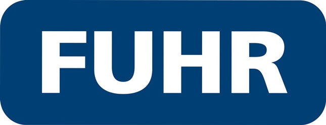 FUHR Verrou de porte 970 ( 3000250391 ) DIN gauche blanc barre ronde 10 mm