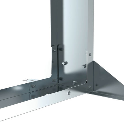 Étagère à bois de chauffage Flora ( 4000818570 ) L1000xl440xH1450mm Acier galvanisé