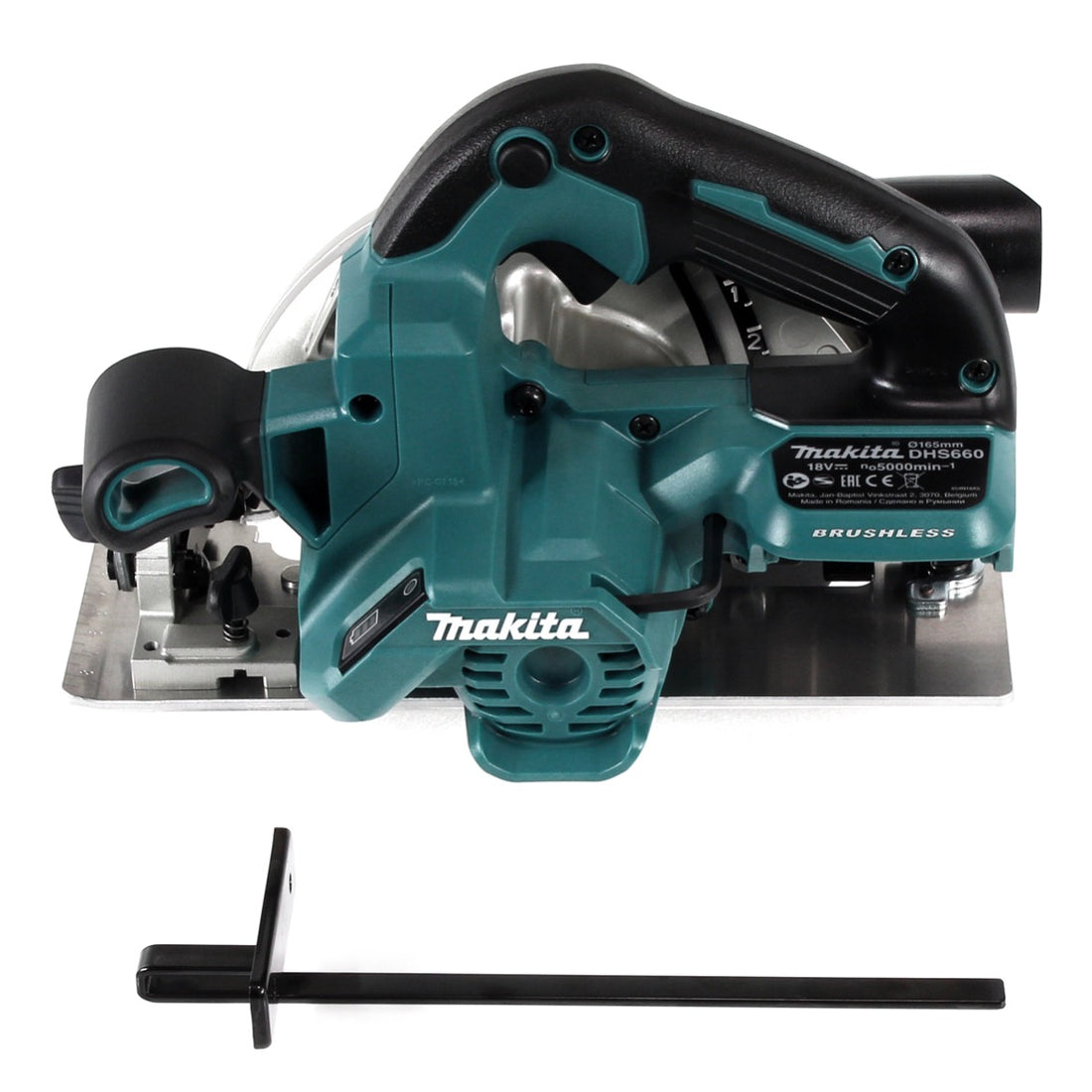 Makita DHS 660 Z 18 V Li-Ion Scie circulaire - sans Batterie, sans Chargeur, sans Coffret