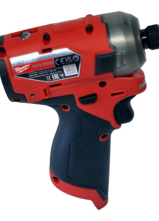 Milwaukee M12 FQID-201 Clé à choc sans fil 12 V 50 Nm 1/4'' Brushless + 1x batterie 2,0 Ah - sans chargeur