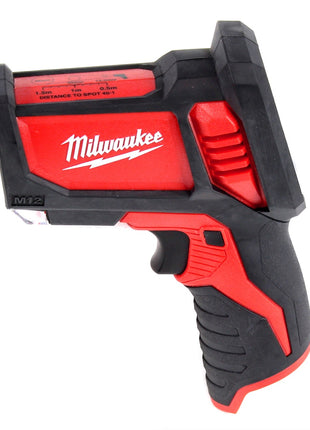 Milwaukee C12 LTGH Laser Messgerät 12 V Laser Gun Thermometer Wärmebildkamera Solo im Koffer - ohne Akku, ohne Ladegerät - Toolbrothers