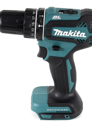 Makita DHP 485 ZJ 18 V Li-Ion Perceuse visseuse à percussion sans fil Solo + Coffret de transport - sans batterie, sans chargeur