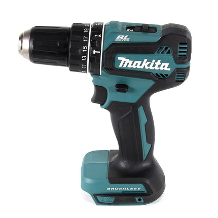 Makita DHP 485 RMJ Perceuse visseuse à percussion sans fil 18 V Li-Ion + 2x Batteries 4,0 Ah + Chargeur + Coffret