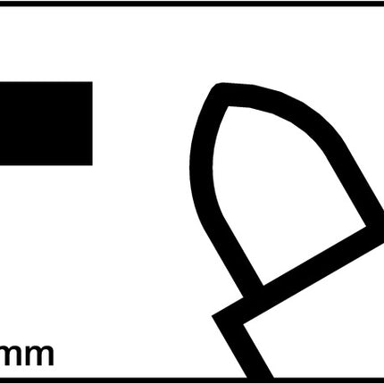 Marqueur industriel en pâte Edding 950 ( 9000487930 ) rouge
