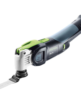 Festool OSC 18 Li E-Basic Set Vecturo Akku Oszillierer 18V ( 574849 ) Brushless StarlockMax Solo im Systainer + Zubehör - ohne Akku, ohne Ladegerät - Toolbrothers